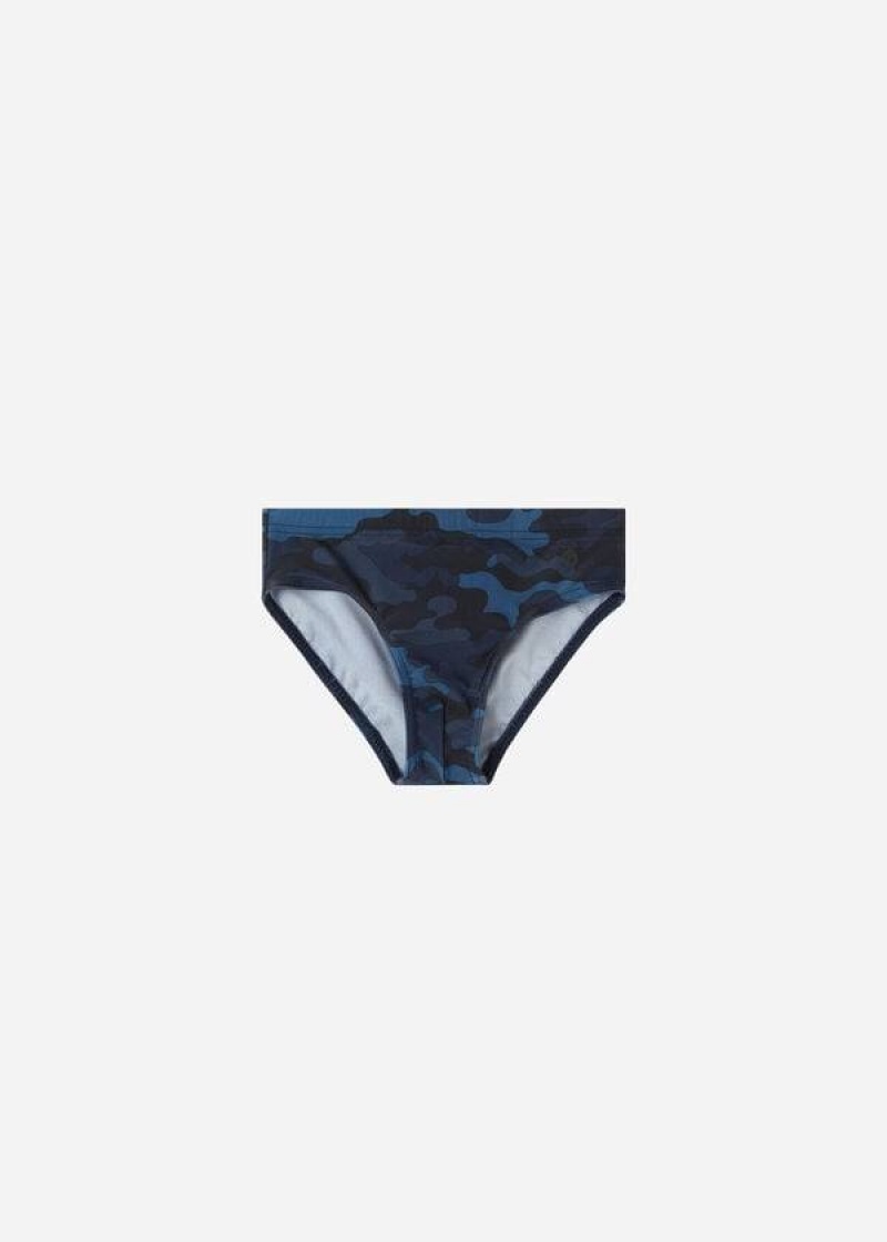 Calzedonia Rio Badeanzüge Kinder Blau | DE1034VD